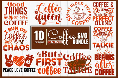 Coffee SVG Bundle, Coffee Bundle SVG DESIGNISTIC 