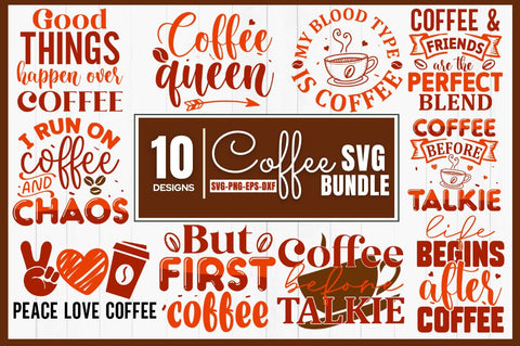 Coffee SVG Bundle, Coffee Bundle SVG DESIGNISTIC 