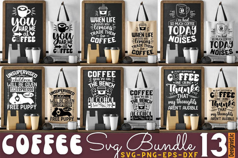 Coffee SVG Bundle, Coffee SVG Design SVG DESIGNISTIC 