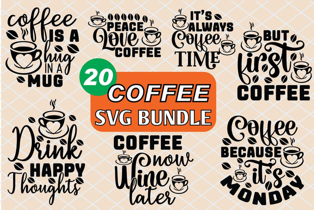 Coffee SVG Bundle, coffee svg, mom fuel svg, funny quotes svg, funny svg sayings, mug svg, mom svg, svg designs, farmhouse svg, home svg SVG farhad farhad 