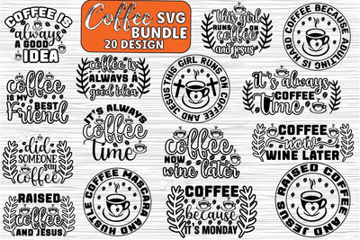 Coffee SVG Bundle, coffee svg, mom fuel svg, funny quotes svg, funny svg sayings, mug svg, mom svg, svg designs, farmhouse svg, home svg SVG farhad farhad 