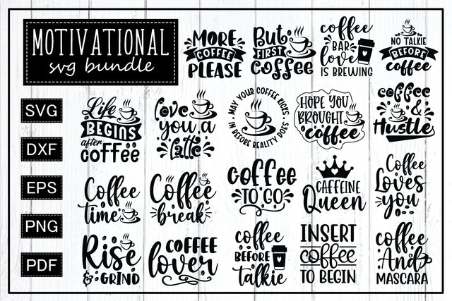 Coffee SVG Bundle, Funny Coffee SVG, Coffee Quote Svg, Caffeine Queen, Coffee Lovers, Coffee Obsessed, Mug Svg, Coffee mug, Cut File Cricut SVG designstore 