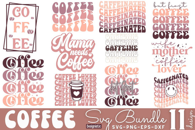 Coffee SVG Bundle Quotes Bundle, SVG DESIGNISTIC 