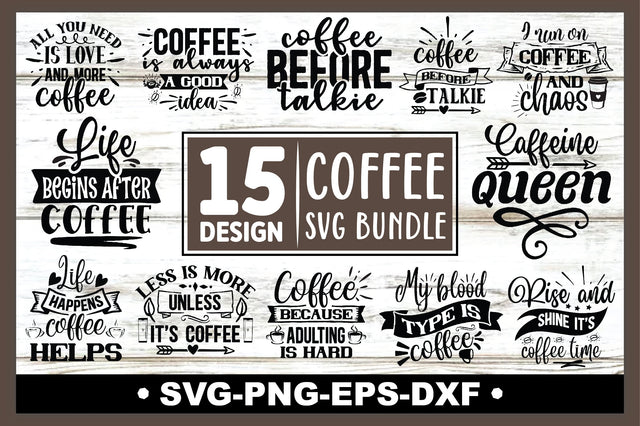 Coffee SVG Bundle SVG Ariyan 
