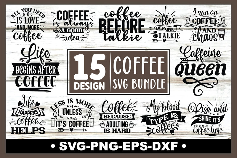 Coffee SVG Bundle SVG Ariyan 
