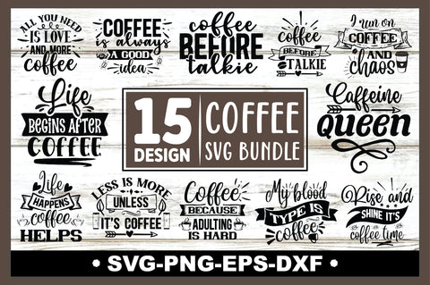 Coffee SVG Bundle SVG Ariyan 