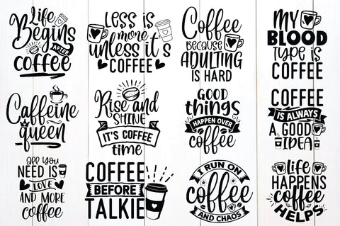 Coffee SVG Bundle SVG Ariyan 