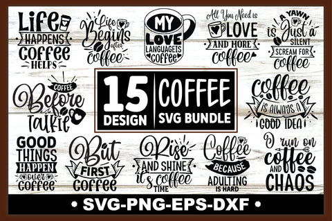 Coffee SVG Bundle SVG Ariyan 