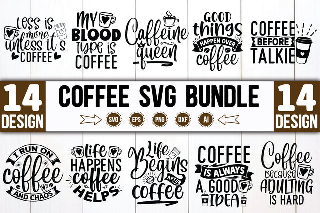 Coffee SVG Bundle SVG Ariyan 