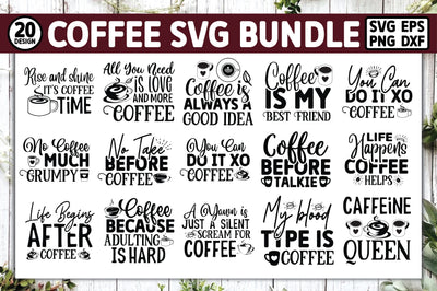 Coffee SVG Bundle SVG Ariyan 