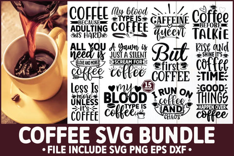 Coffee SVG Bundle SVG Ariyan 