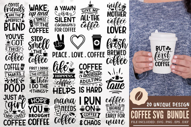 Coffee SVG Bundle SVG Designangry 