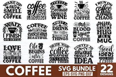 Coffee SVG Bundle, SVG DESIGNISTIC 
