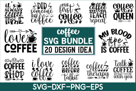 Coffee Svg Bundle SVG md faruk hossain 
