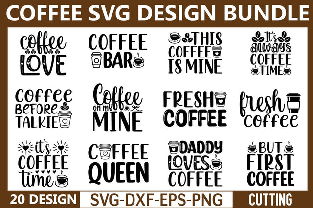 Coffee Svg Bundle SVG md faruk hossain 