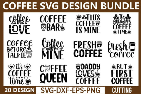 Coffee Svg Bundle SVG md faruk hossain 