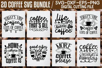 Coffee SVG Bundle SVG md faruk hossain 