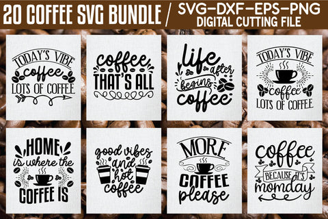 Coffee SVG Bundle SVG md faruk hossain 