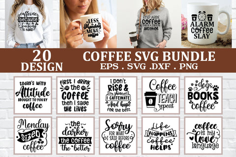 Coffee SVG Bundle SVG md faruk hossain 