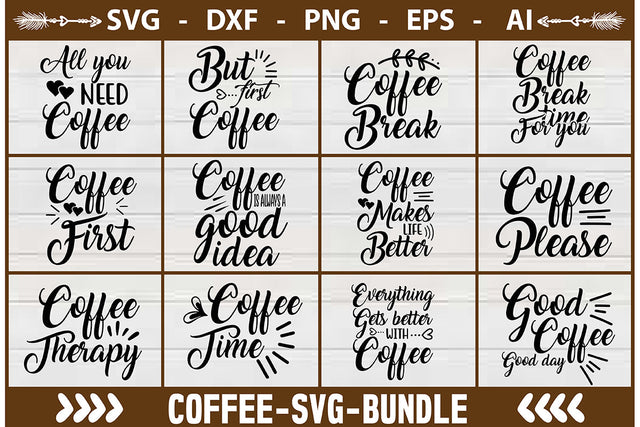 COFFEE-SVG-BUNDLE SVG Nbd161 