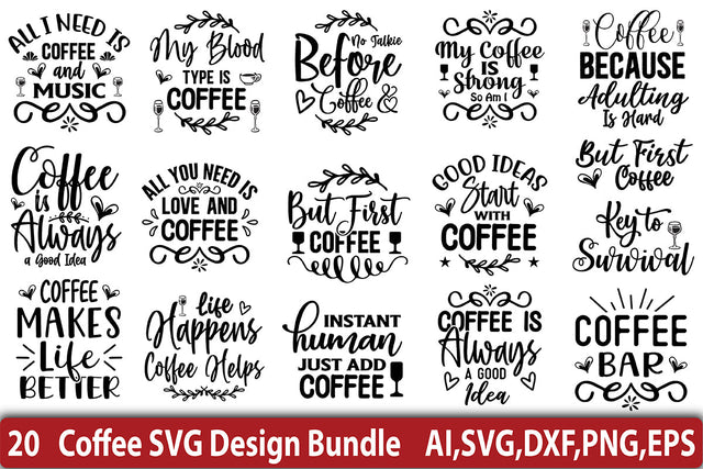 Coffee SVG Bundle SVG orpitasn 