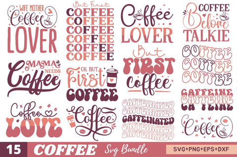 Coffee SVG Bundle SVG Regulrcrative 