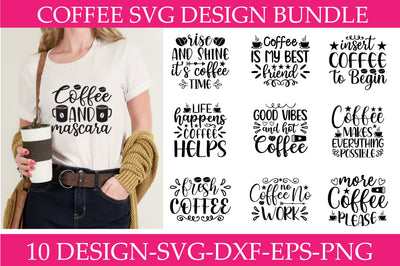 Coffee SVG Bundle SVG Shahin alam 