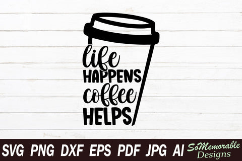 Coffee SVG Bundle SVG SoMemorableDesigns 