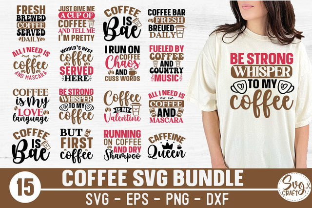 Coffee SVG Bundle SVG Svgcraft 