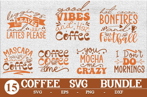 Coffee SVG Bundle SVG Svgcraft 