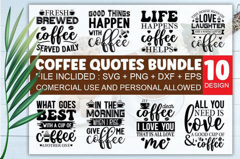 Coffee SVG Bundle.Coffee Quote Svg, Mug Quote Svg, Coffee Mug Svg, SVG Designangry 