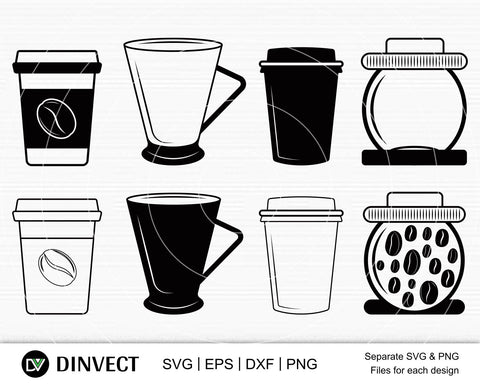Coffee SVG, Coffee Bundle Svg, Mug SVG, Coffee Mug Svg, Funny Coffee Quotes SVG, Mug Design Svg, Coffee Quote Svg, Coffee Sayings Svg, Mug Quotes Svg, Digital Download SVG Dinvect 