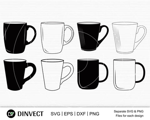 Coffee SVG, Coffee Bundle Svg, Mug SVG, Coffee Mug Svg, Funny Coffee Quotes SVG, Mug Design Svg, Coffee Quote Svg, Coffee Sayings Svg, Mug Quotes Svg, Digital Download SVG Dinvect 