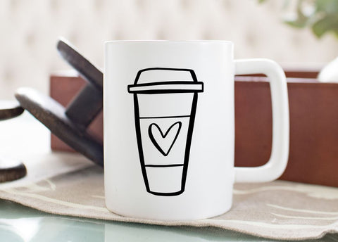Coffee SVG Coffee Cup To Go Love Coffee SVG by HollyPixels SVG So Fontsy Design Shop 