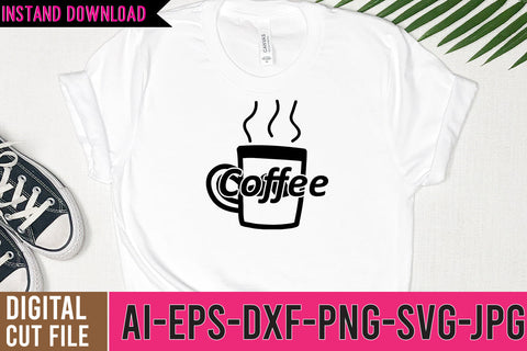 Coffee SVG Cut File SVG BlackCatsMedia 