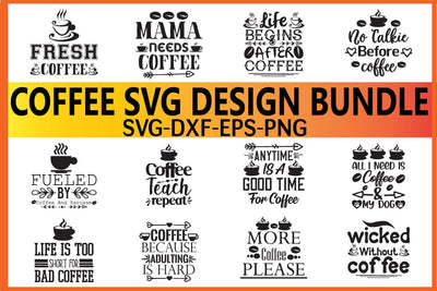 Coffee svg design bundle SVG designer krishna 