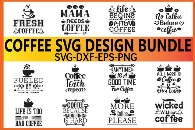 Coffee svg design bundle SVG designer krishna 