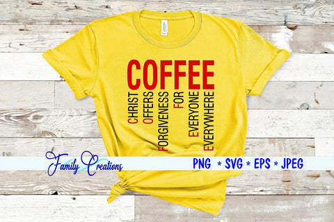 Coffee SVG Family Creations 