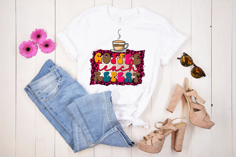 Coffee Teach Repeat Sublimation Sublimation Rupkotha 