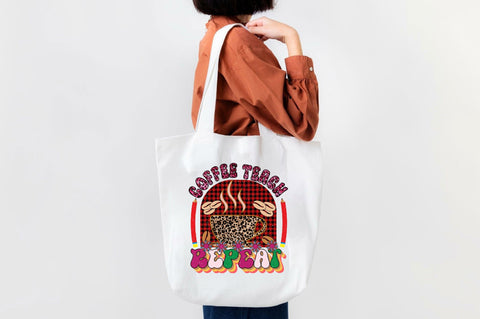 Coffee Teach Repeat Sublimation SVGArt 