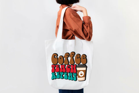 Coffee Teach Repeat SVG Cricut Files SVG Rupkotha 