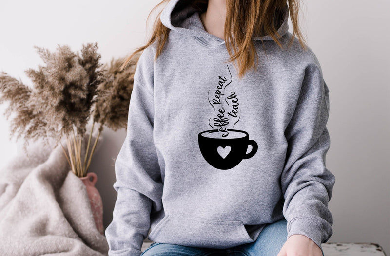 Coffee teach repeat, teacher svg designs SVG MD mominul islam 