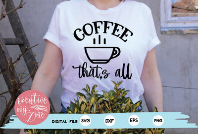 coffee that's all SVG md faruk hossain 