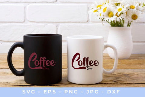 Coffee Time SVG Sublimatiz Designs 