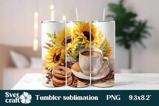 Coffee tumbler sublimation design Sublimation Svetana Studio 