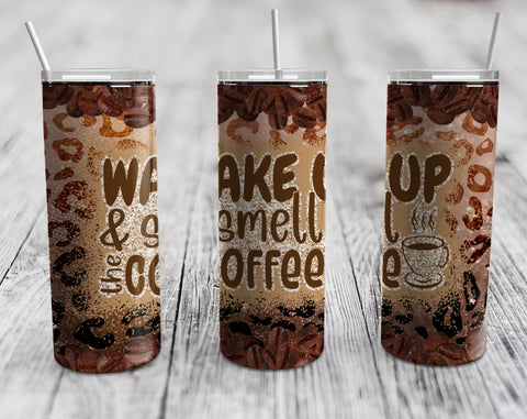 Coffee Tumbler Sublimation Designs Bundle, 20 Oz Skinny Tumbler Coffee Quote Designs, Coffee Tumbler Wraps, 10 Designs Sublimation HappyDesignStudio 