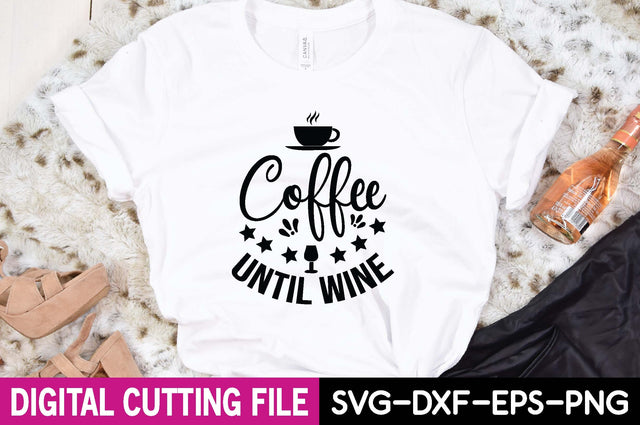 Coffee Until Wine svg SVG designer krishna 