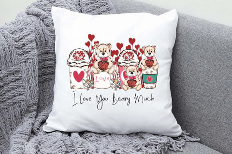 Coffee Valentine's Day PNG Bundle SVG Jagonath Roy 