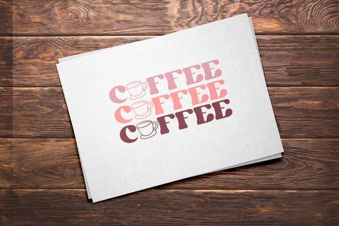 COFFEE Vector SVG Cut File SVG Sublimatiz Designs 