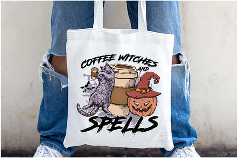 Coffee Witches and Spells Sublimation Sublimation Jagonath Roy 